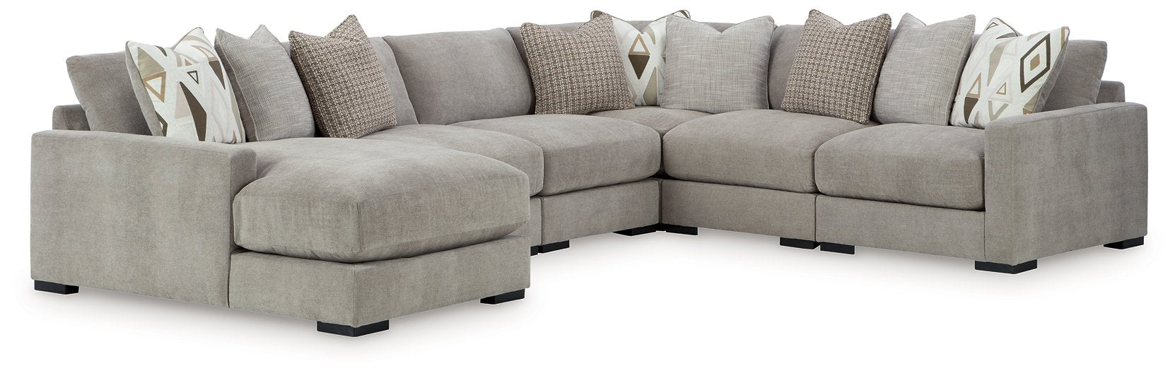 Aslan Court Sectional with Chaise