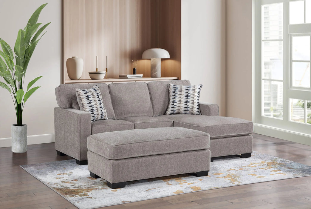 Savings Package (Sofa Chaise *not include ottoman*, Tv Stand, Dining table & 4 chairs,  Queen/Full Mattress & Foundation, Bed, dresser, and mirror)