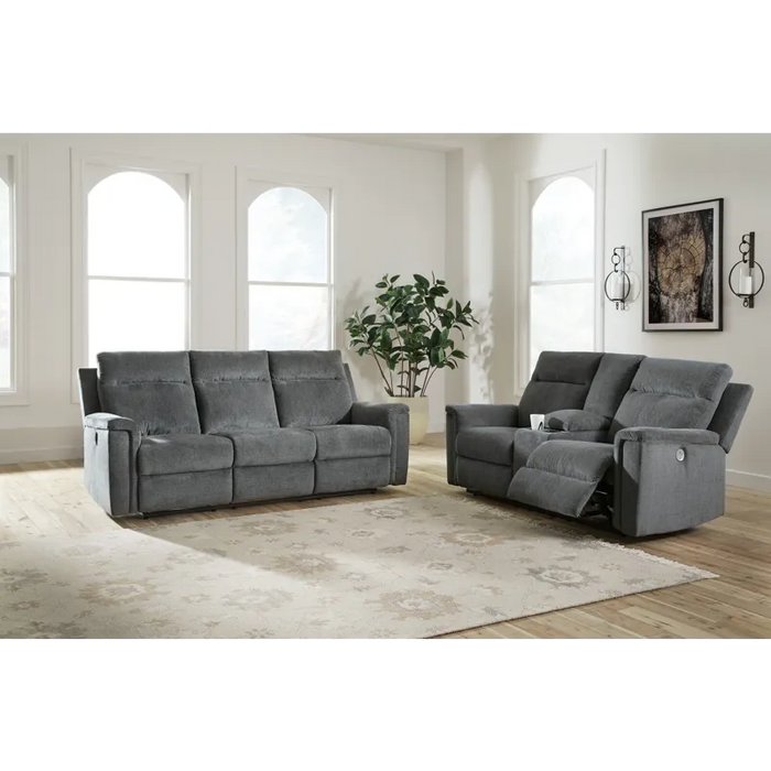 Reclining sofa & loveseat