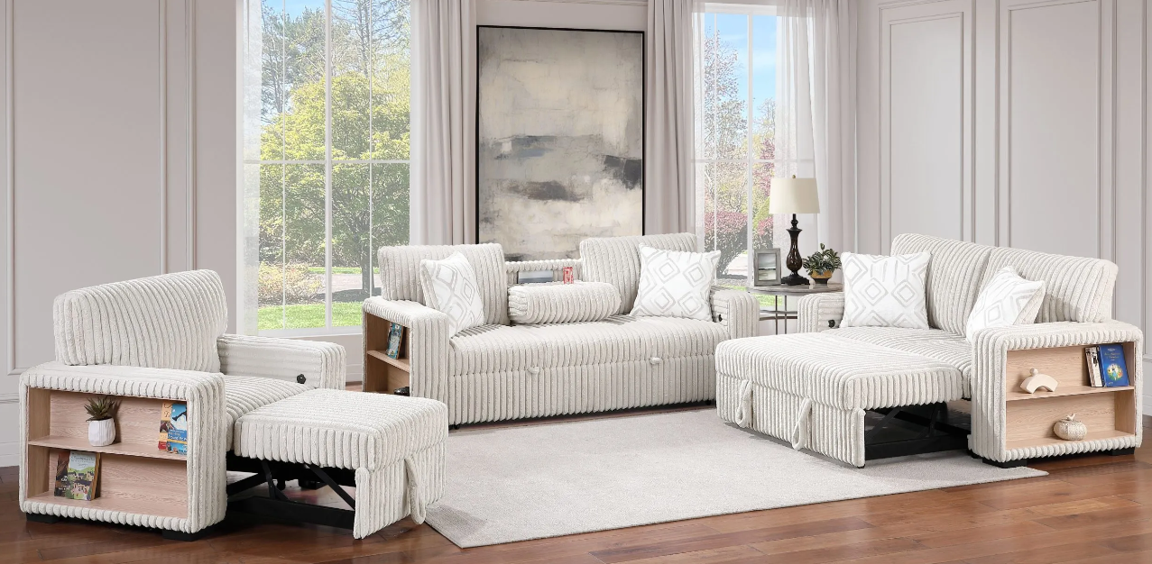 sleeper Sofa & Loveseat