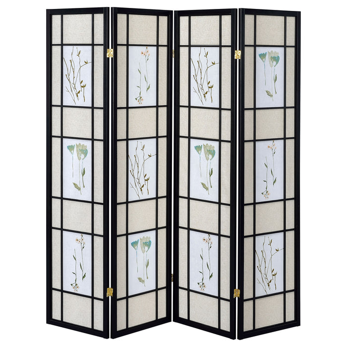 Catabella Four-Panel Room Divider