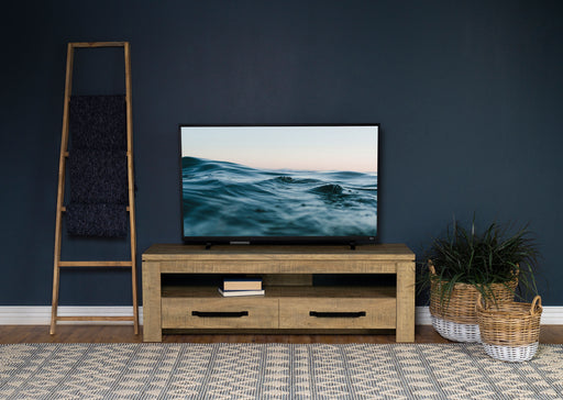 Elkton 2-drawer Engineered Wood 59" TV Stand Mango image