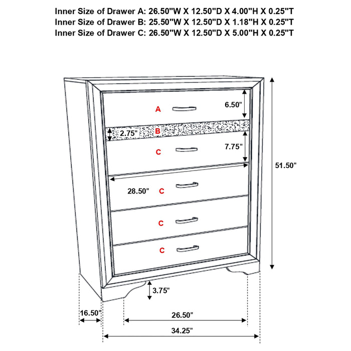 Miranda Chest of Drawers