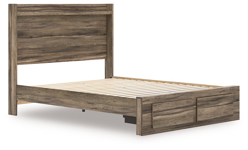 Elbrim Panel Storage Bed