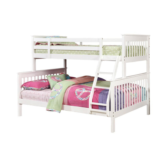 Chapman Full Over Full & Twin Over Full Bunk Bed Black & White