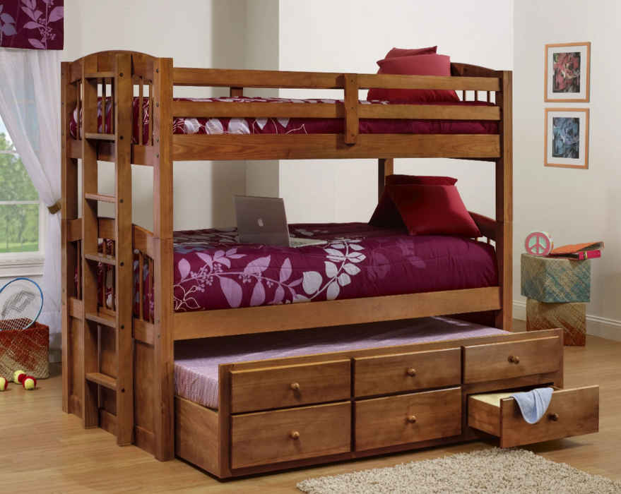 Trible Twin Bunk Bed