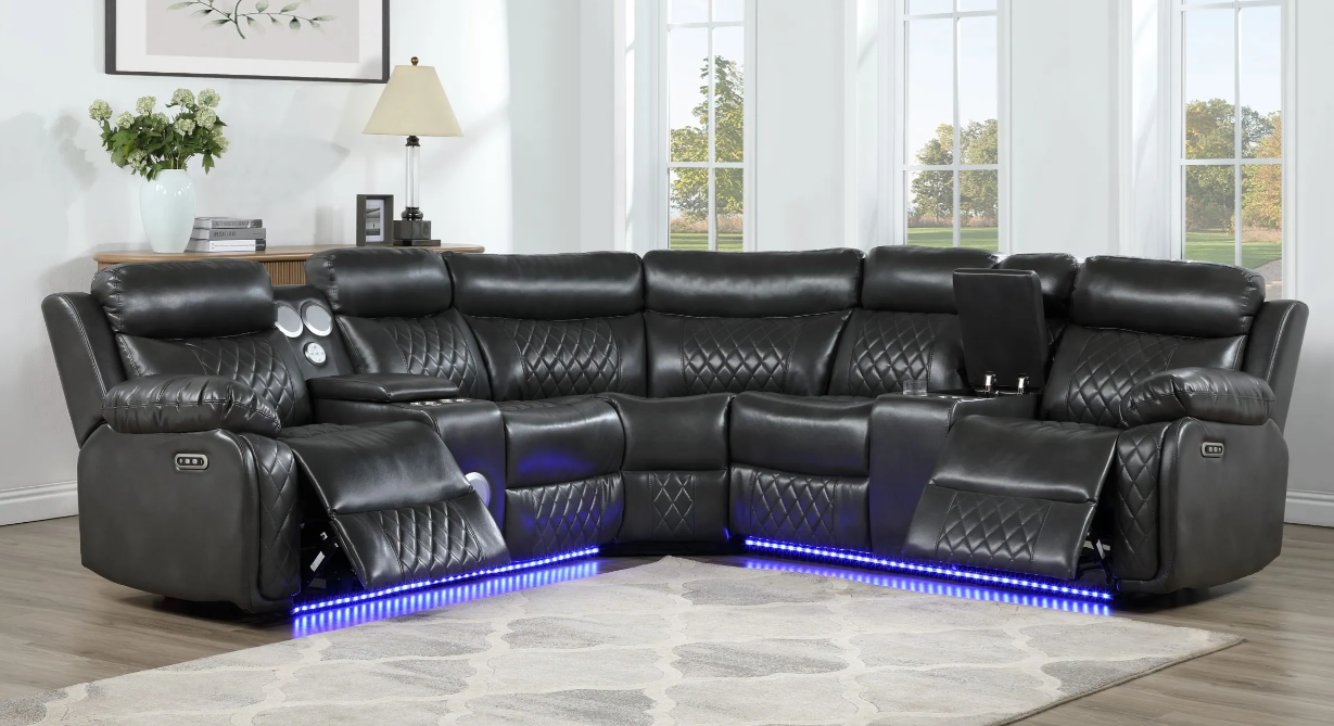 Power Reclining Sectional