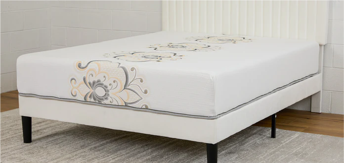 Comfort Package (Sofa Chaise, Tv Stand, Dining table & 6 chairs, Queen/Full Mattress & Foundation, Bed, dresser, and mirror)