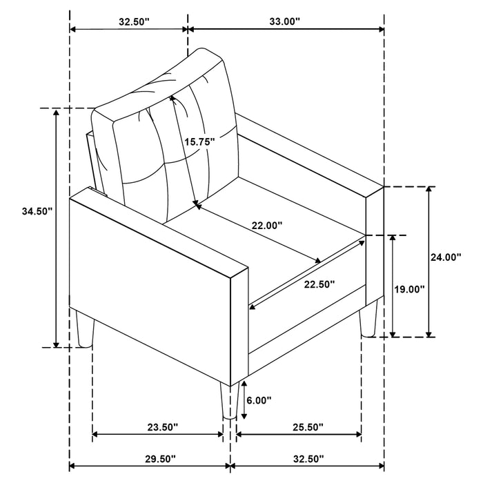Bowen II Sofa Set