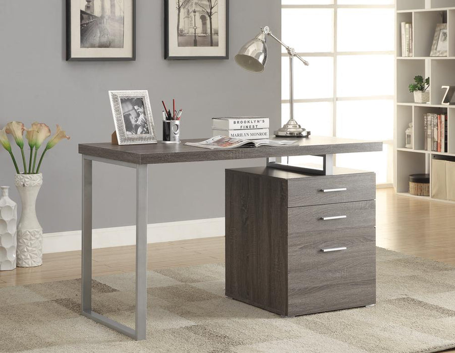 G800520 Contemporary Weathered Grey Writing Desk image