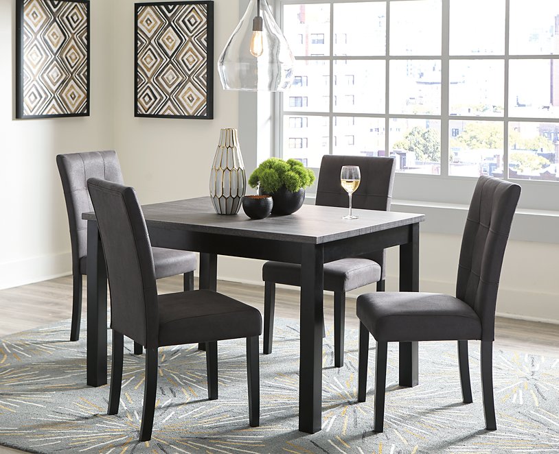 Garvine Dining Table and Chairs (Set of 5) image