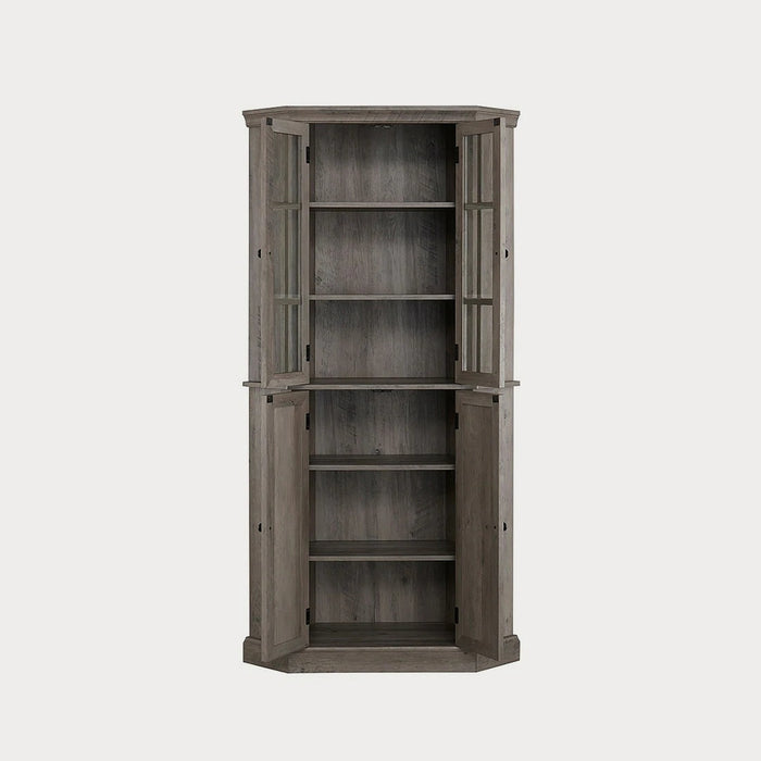 Stone Grey Corner cabinet