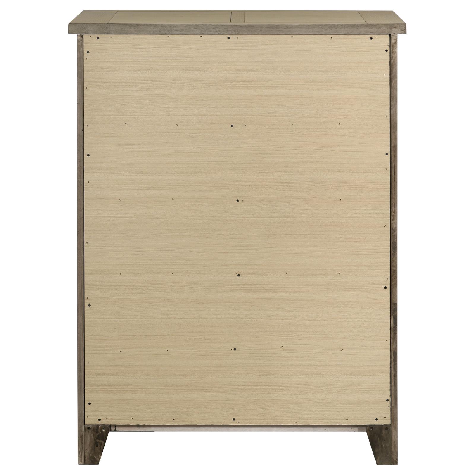 Hazlewood 5-drawer Bedroom Chest of Drawers Vineyard Oak - Image 7