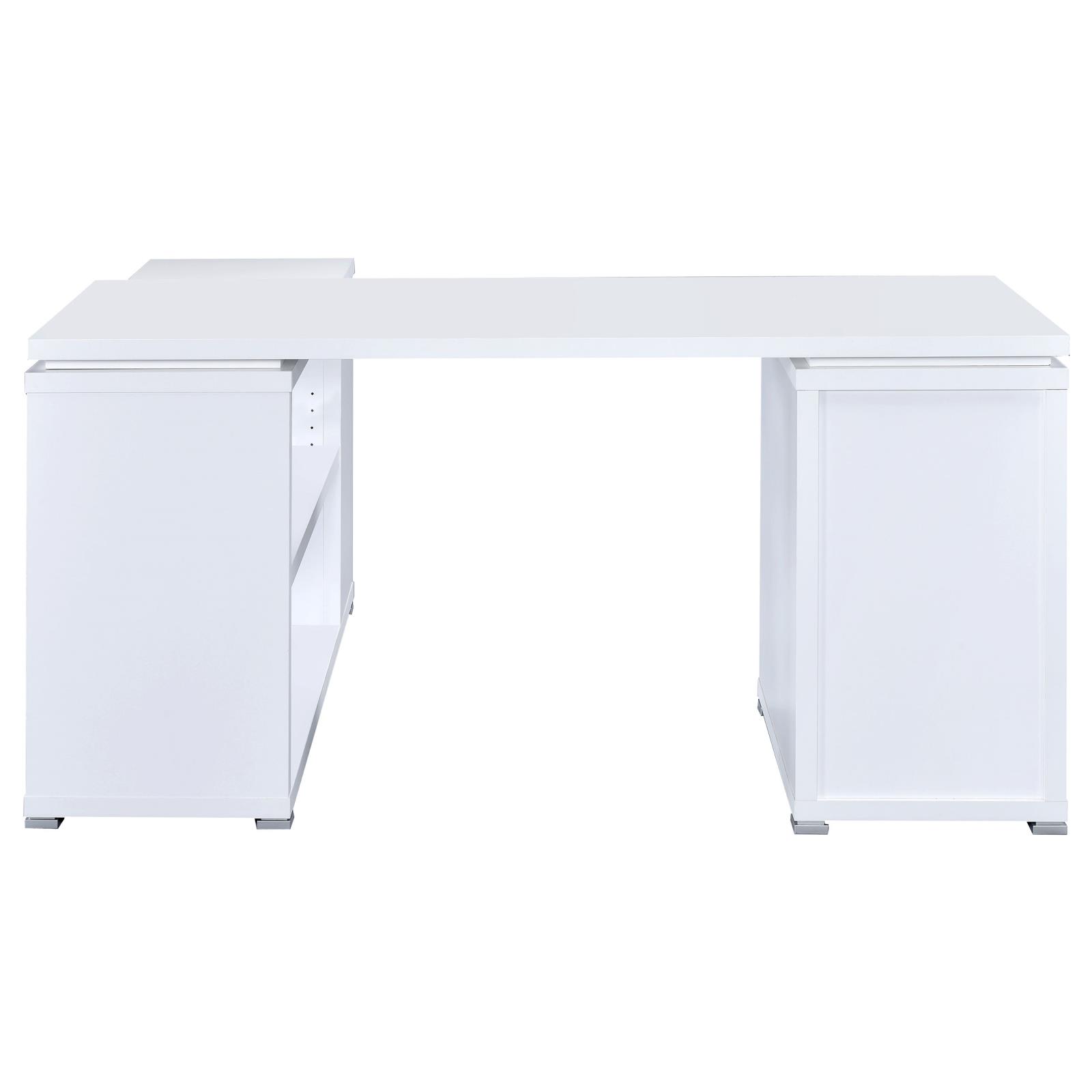 Yvette 60-inch 3-drawer L-Shape Computer Desk - Image 8