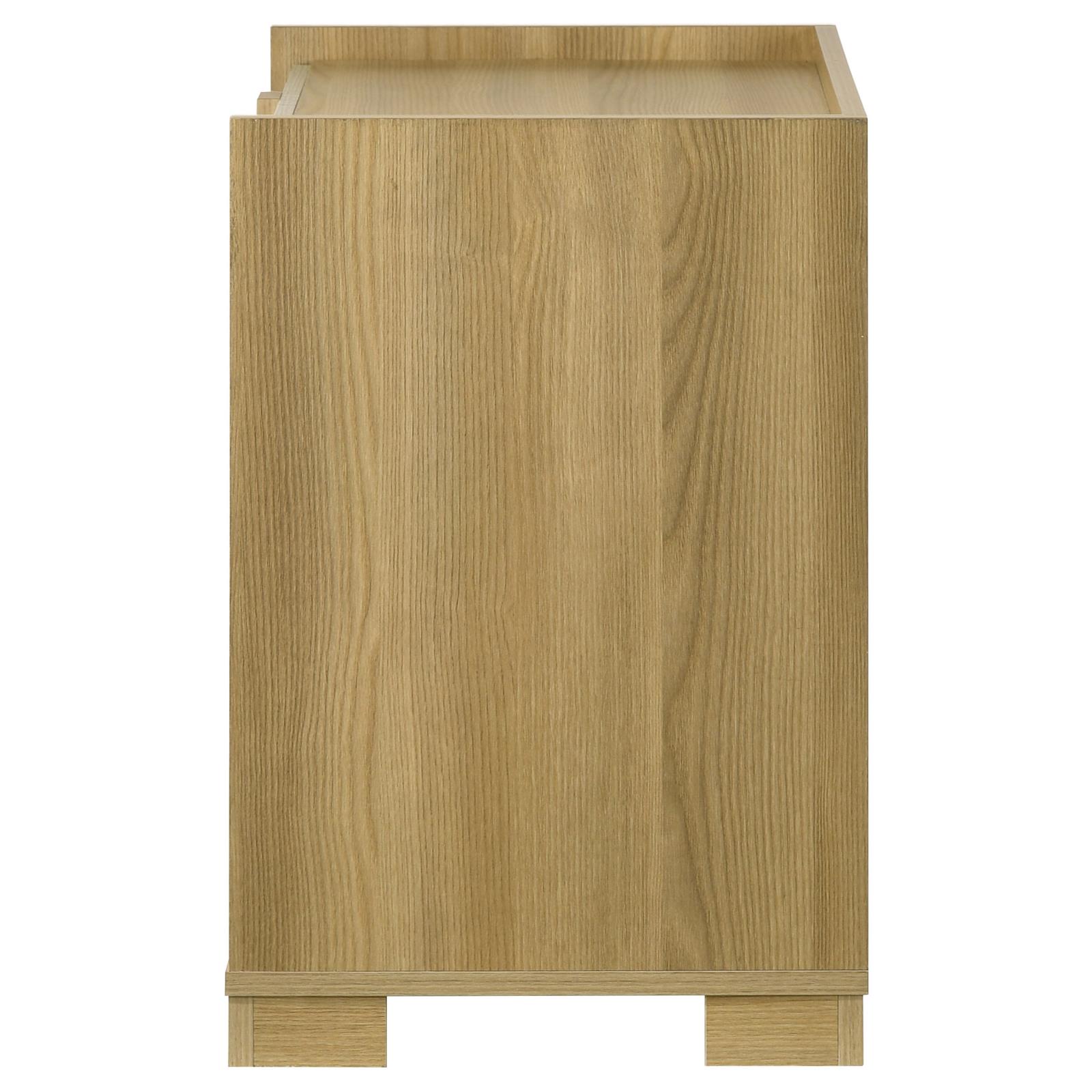 Hyland 2-drawer Nightstand Bedside Table Natural - Image 4
