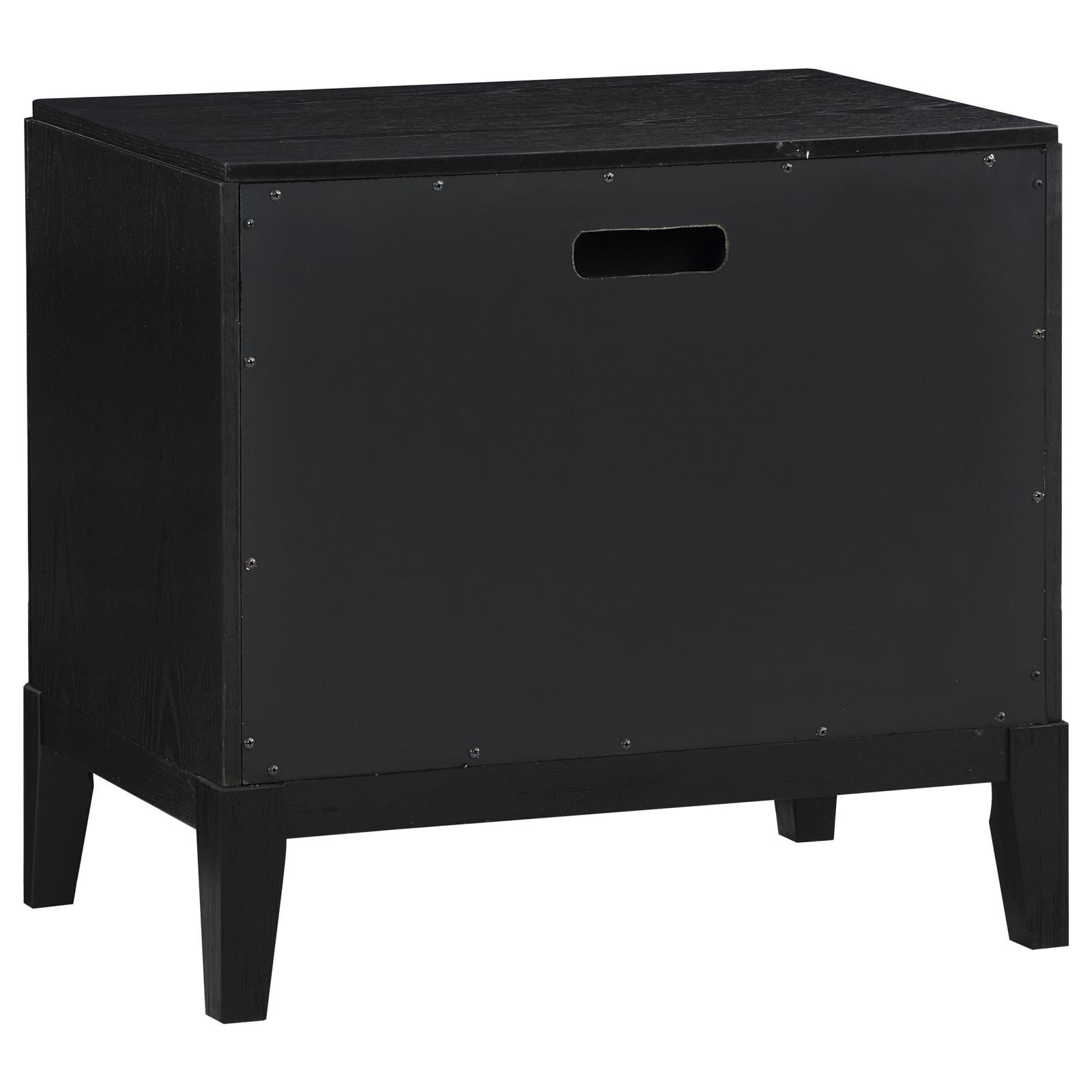 Brookmead 2-drawer Nightstand Black - Image 6
