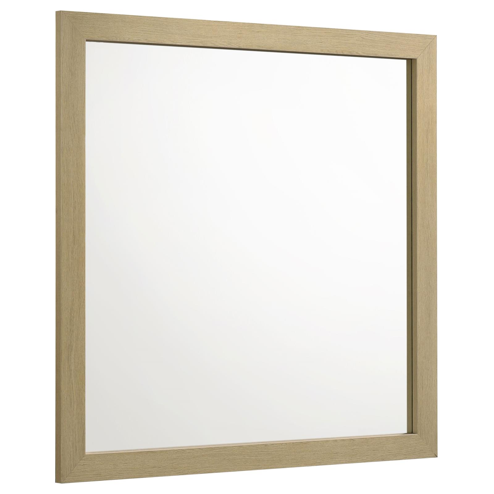 Hendricks Dresser Mirror Light Oak