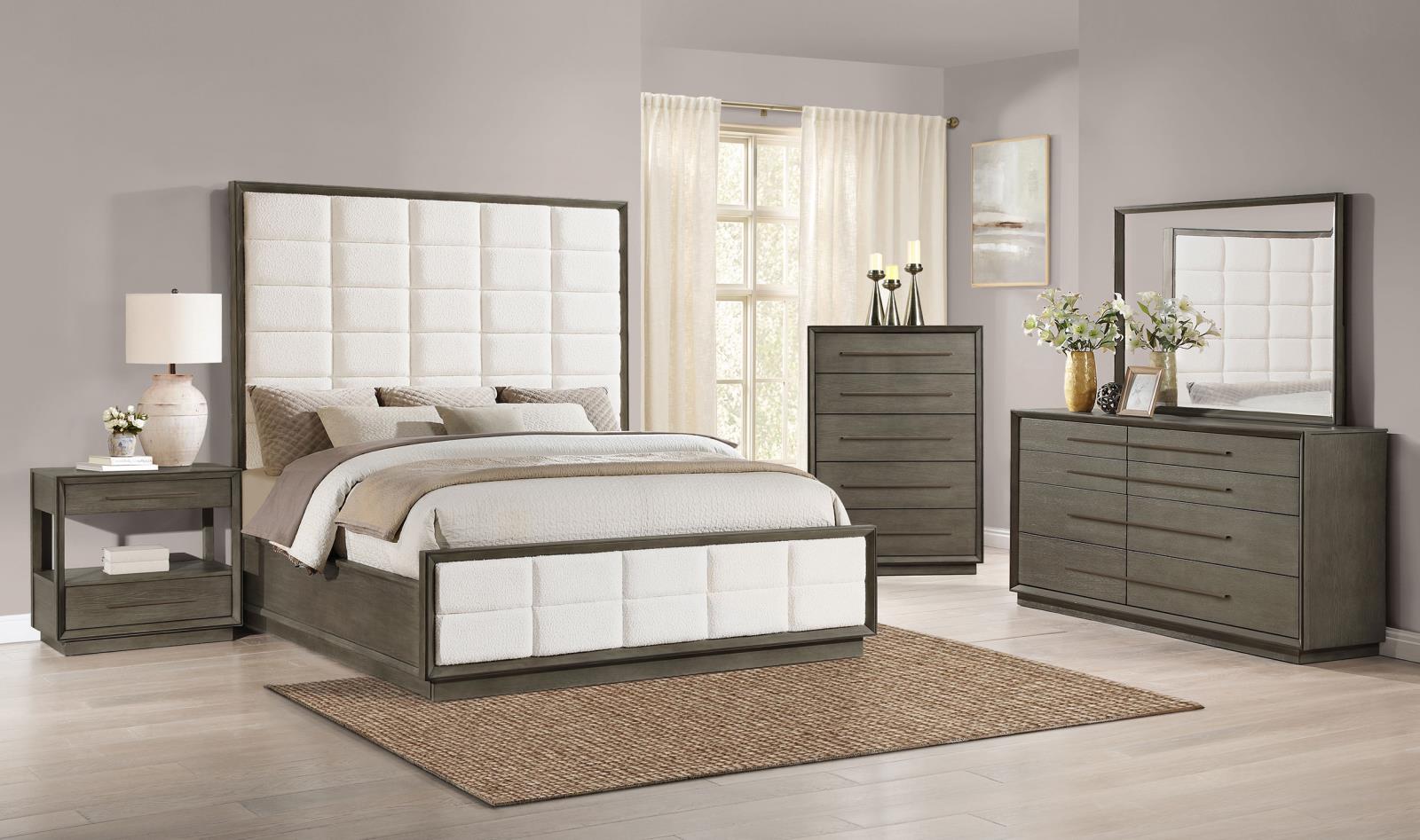Durango Dresser Mirror Taupe Oak - Image 6