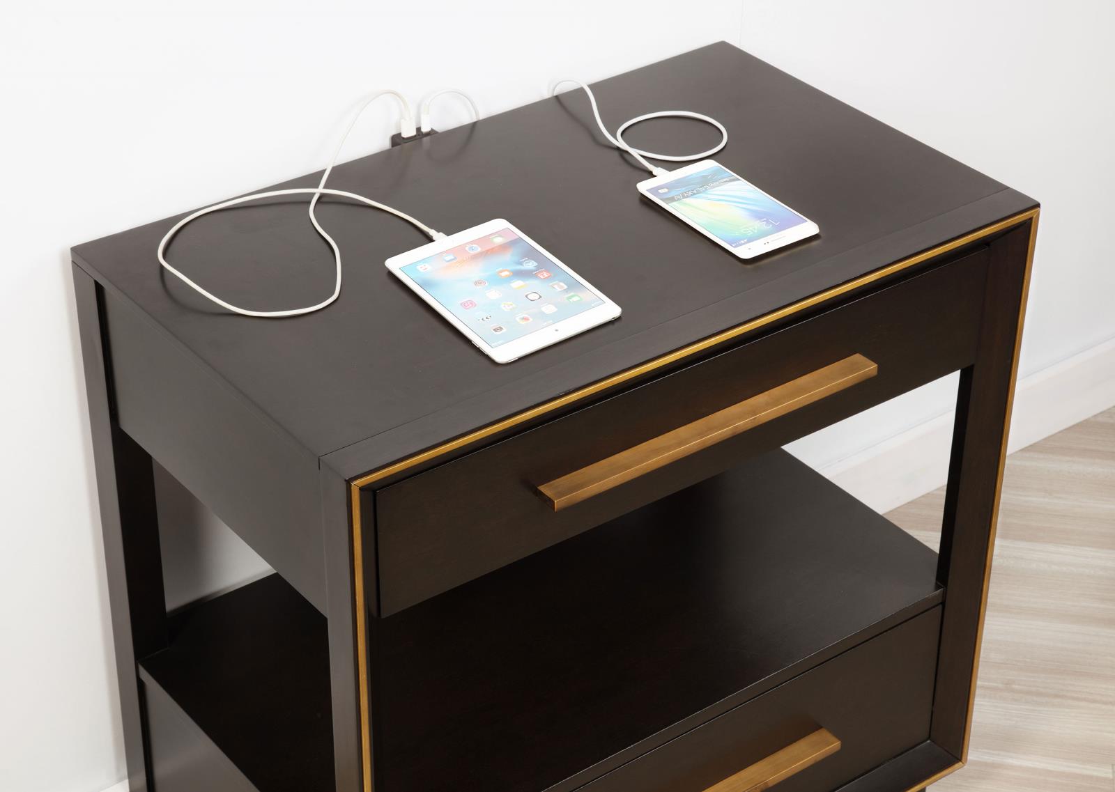 Durango 2-drawer Nightstand Smoked Peppercorn - Image 8