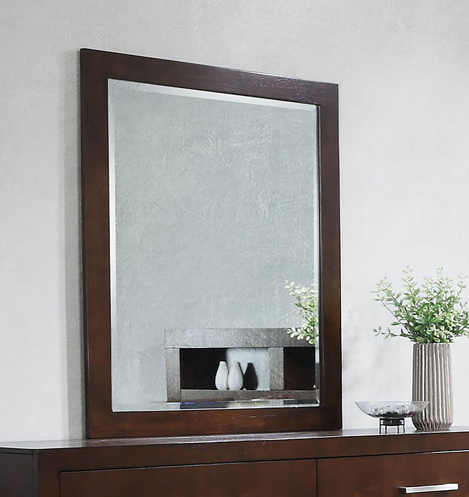 Jessica Dresser Mirror Cappuccino - Image 2