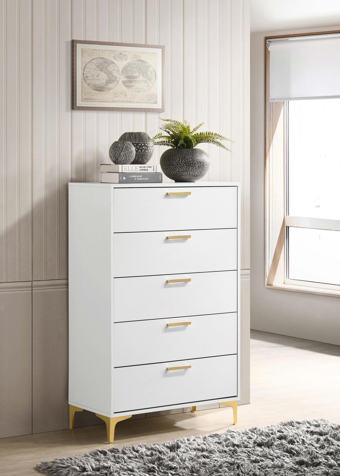 Kendall 5-drawer Bedroom Chest - Image 2
