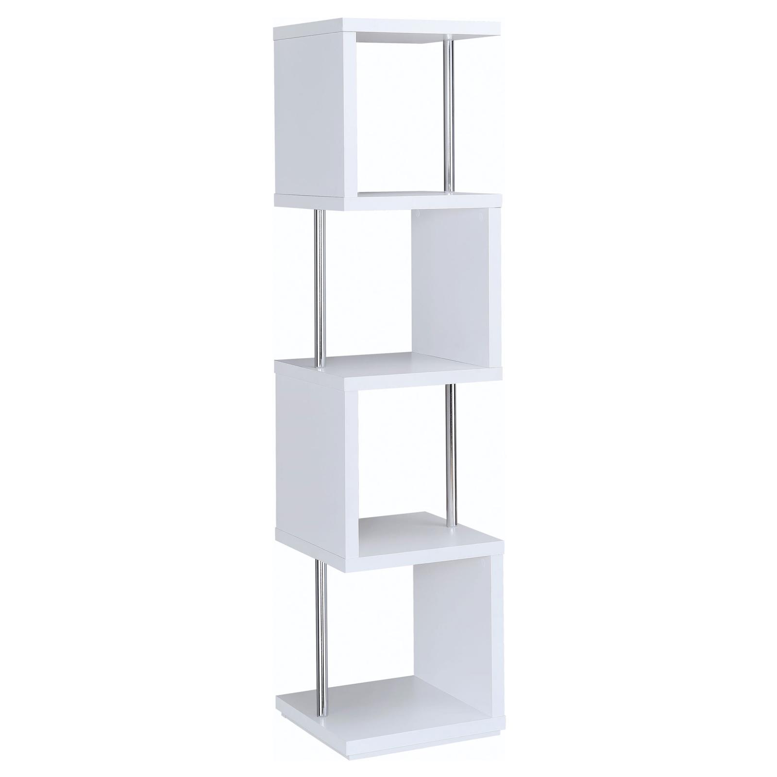 Baxter 67-inch 4-shelf Bookshelf - Image 8
