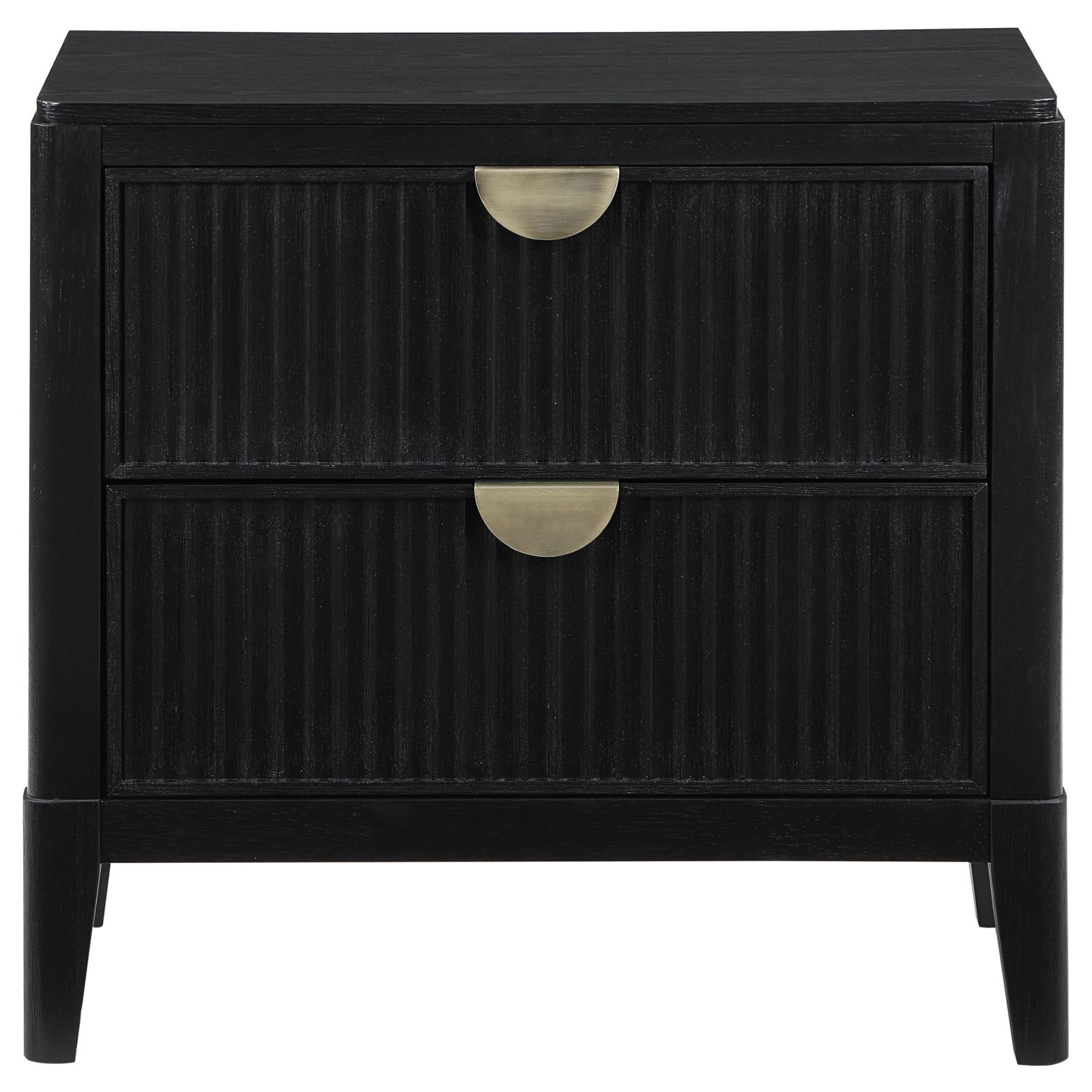 Brookmead 2-drawer Nightstand Black - Image 3