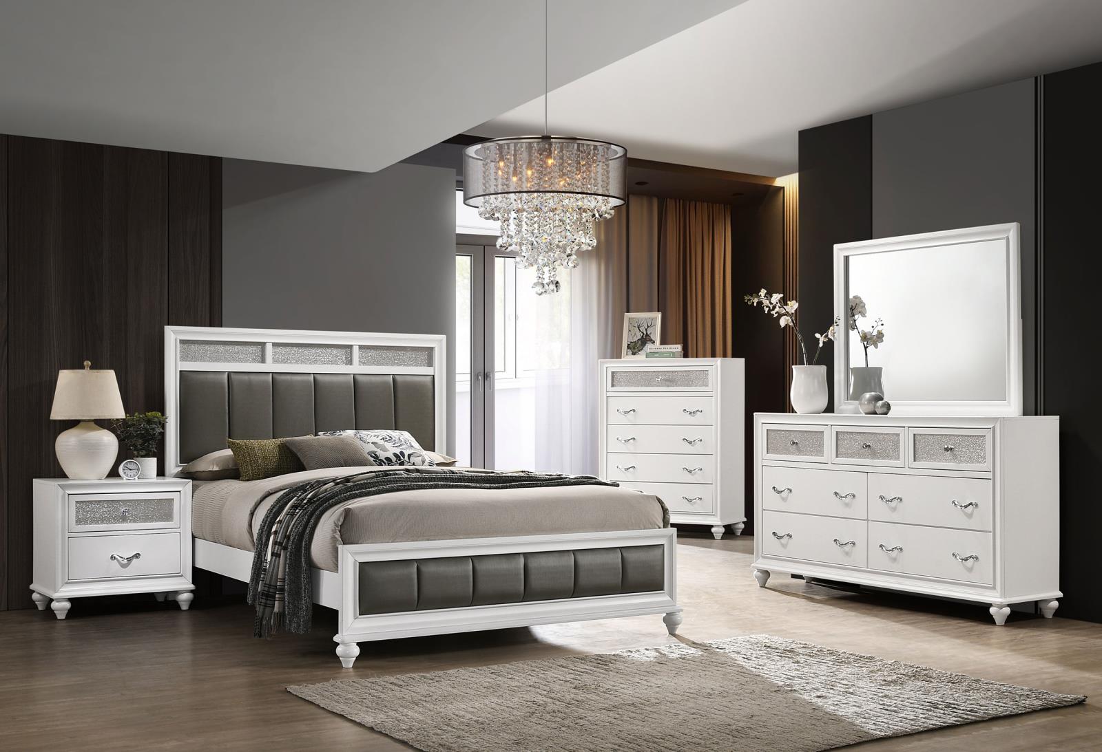 Barzini Dresser Mirror White - Image 6
