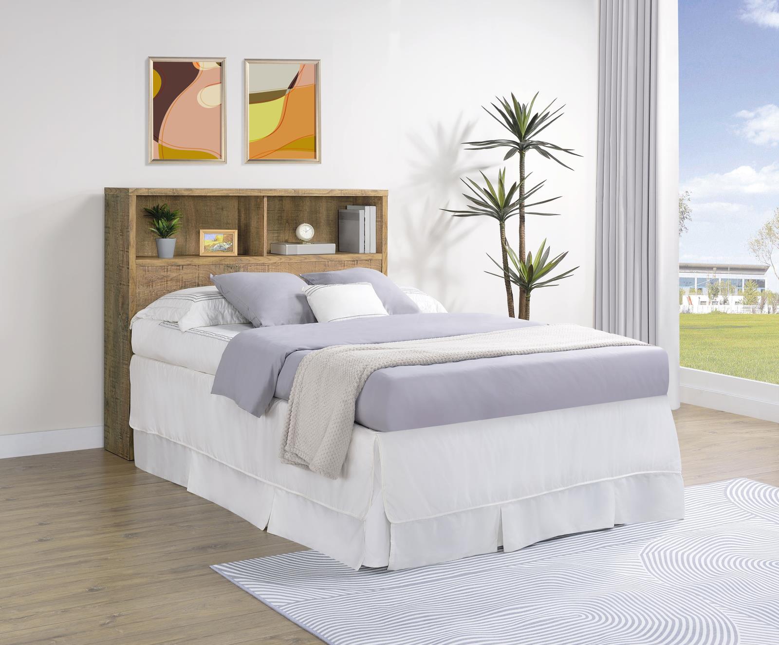 Westpark 49-inch Full Bookcase Headboard Mango - Image 2