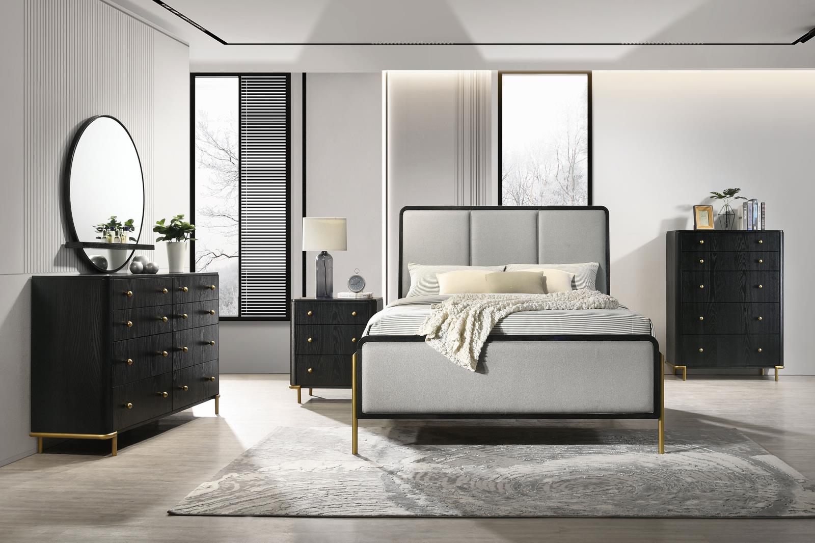Arini Dresser Mirror Black - Image 7