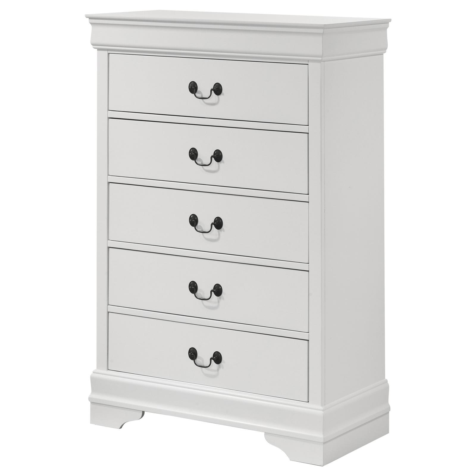 Louis Philippe 5-drawer Bedroom Chest - Image 16