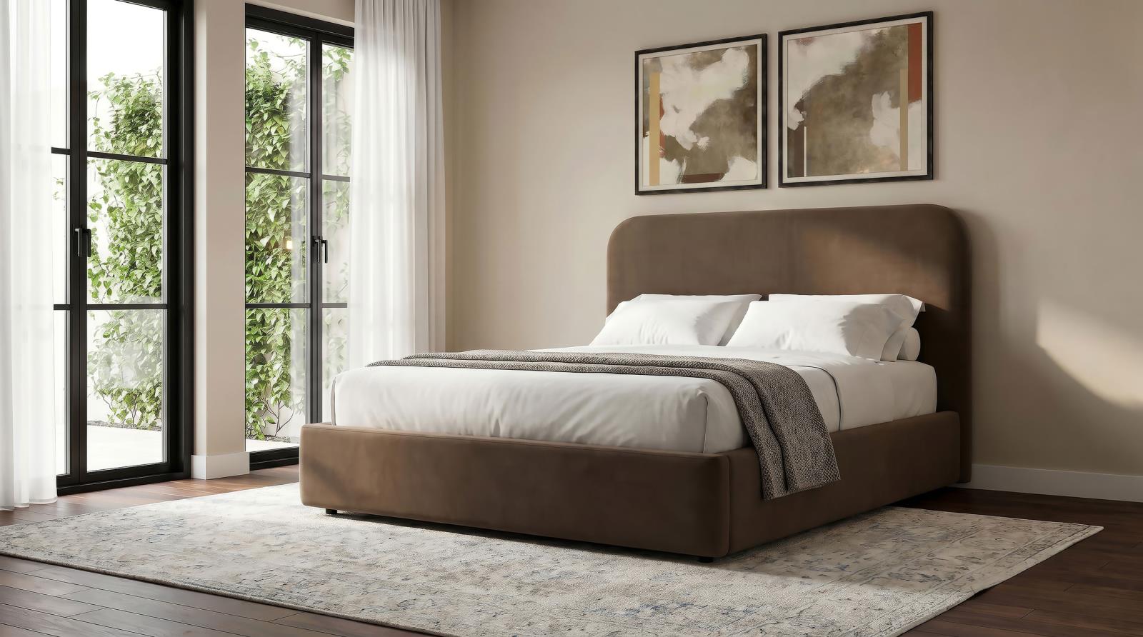 Anders Upholstered Full Storage Lift Platform Bed - Image 13