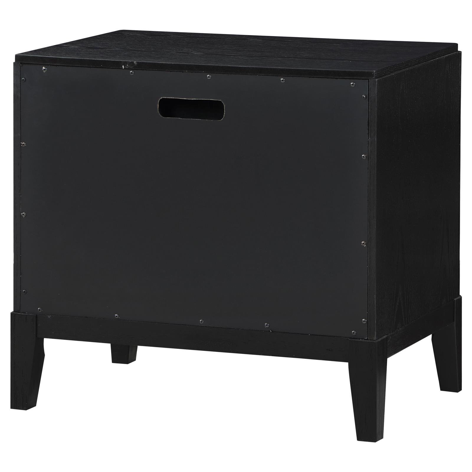 Brookmead 2-drawer Nightstand Black - Image 8