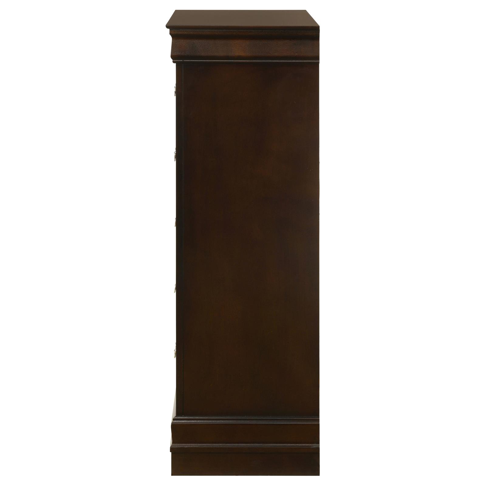 Louis Philippe 5-drawer Bedroom Chest - Image 6