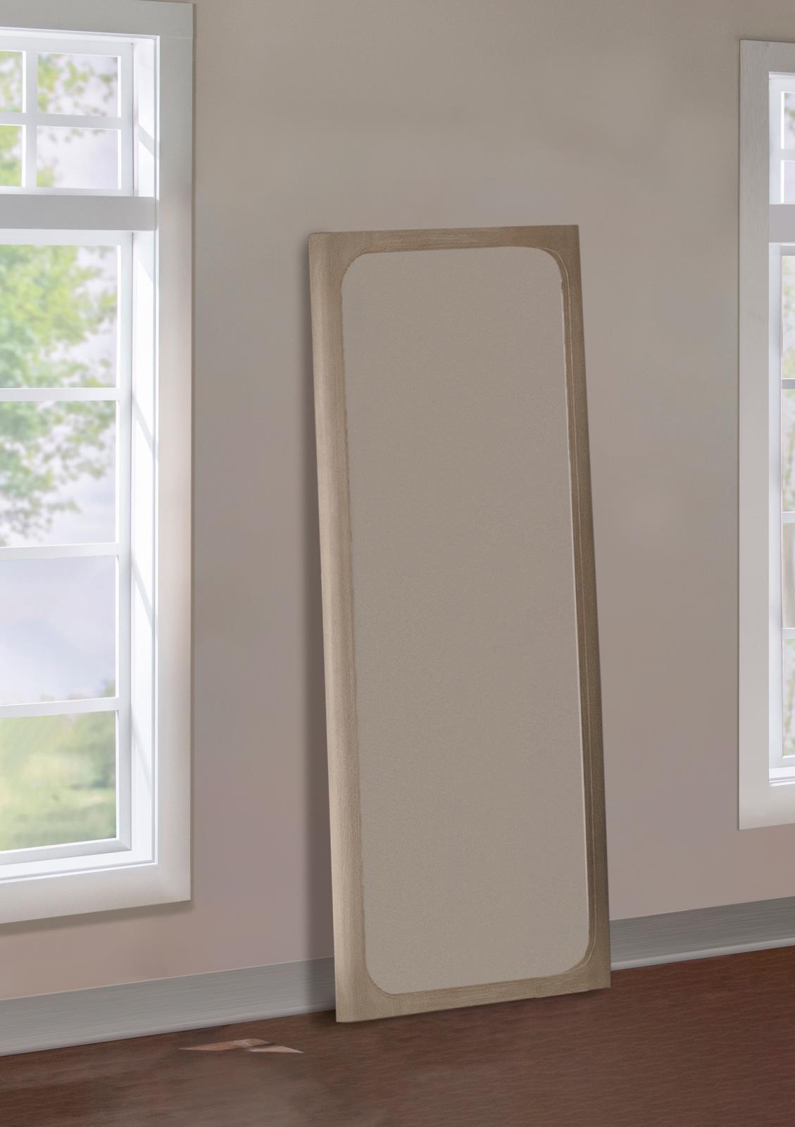 Solano 80-inch Full Length Floor Mirror Weathered Mango - Image 2