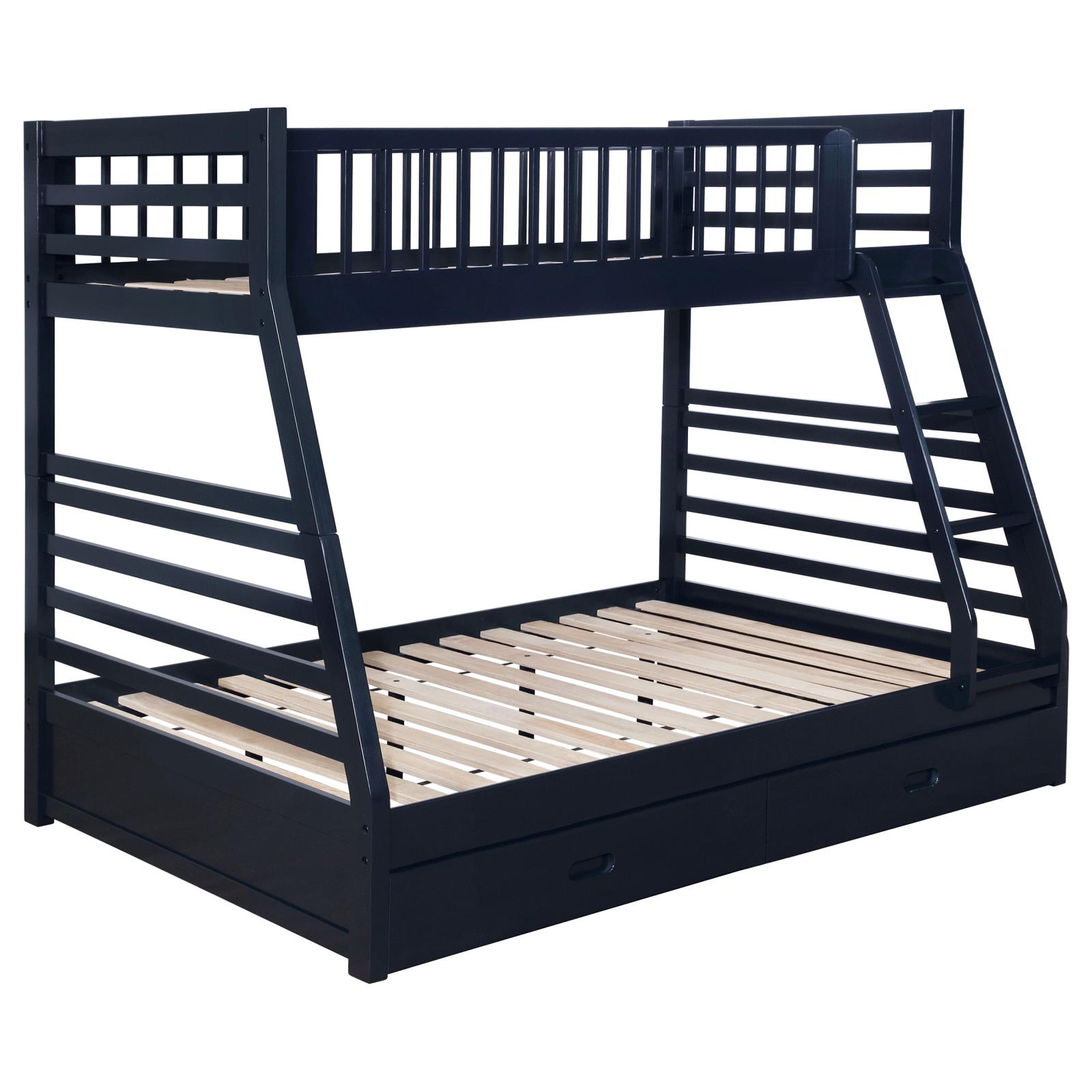 Ashton 2-drawer Wood Twin Over Full Bunk Bed - Image 7
