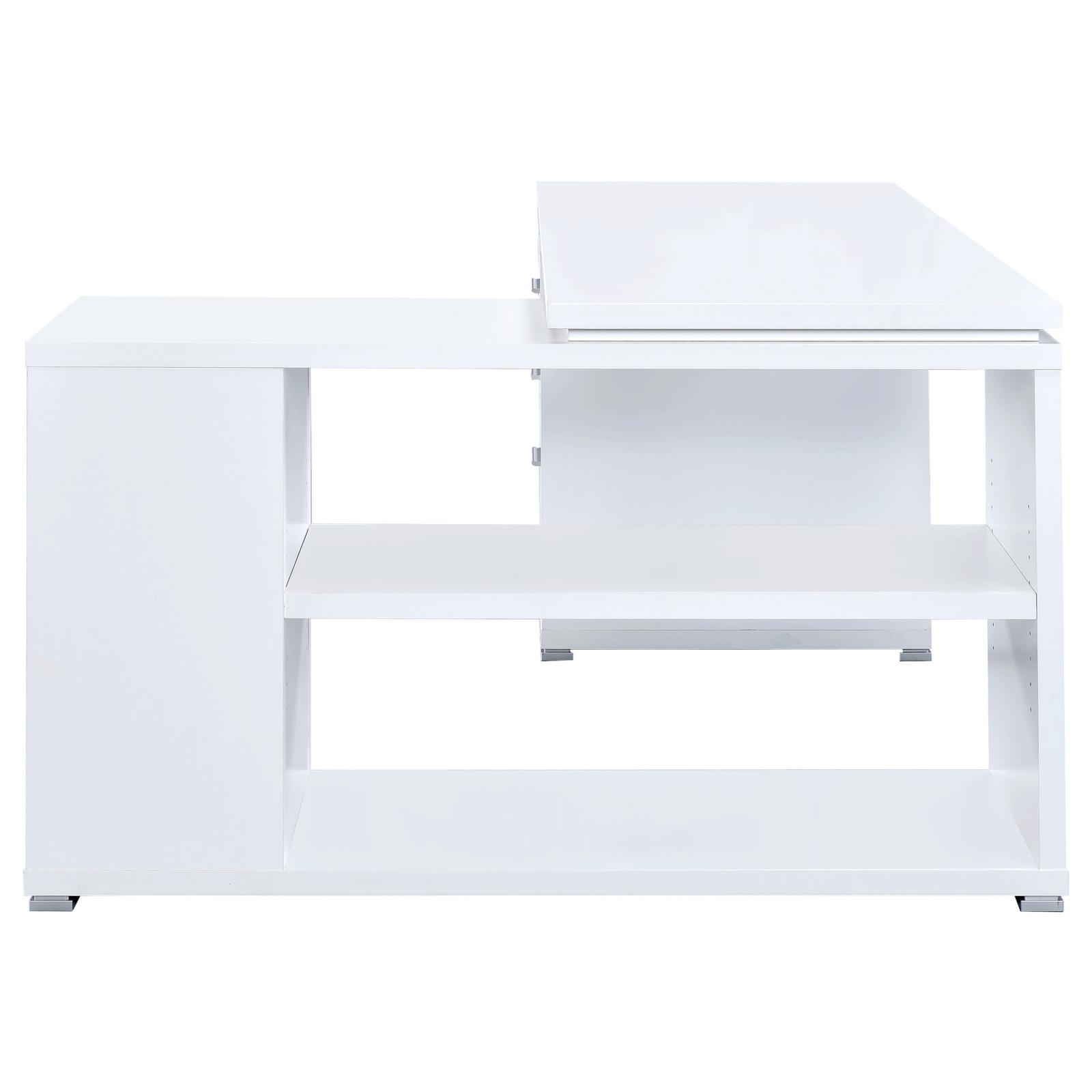 Yvette 60-inch 3-drawer L-Shape Computer Desk - Image 6