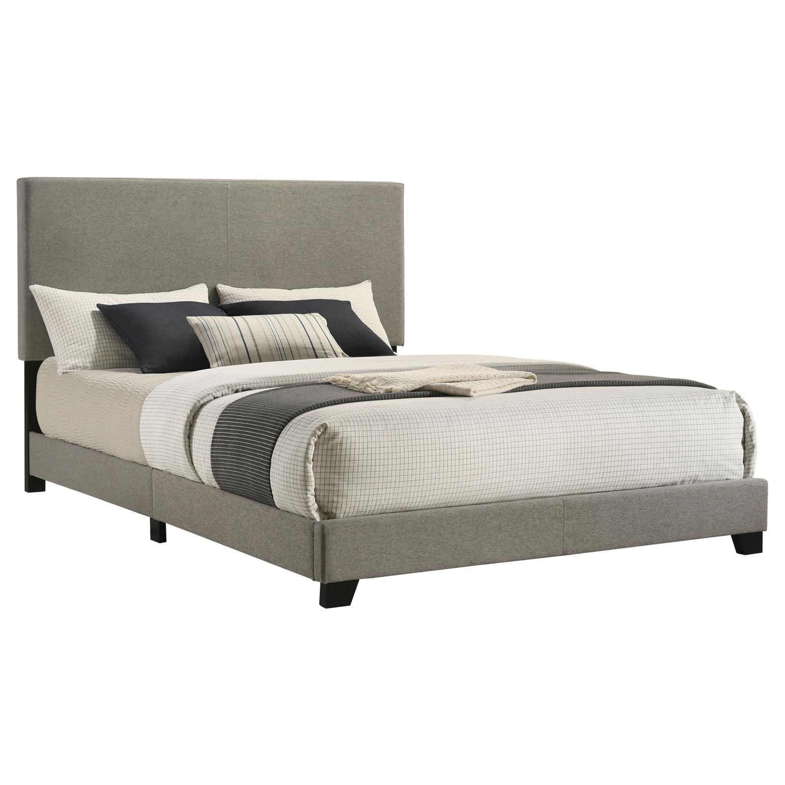 Dorian Fabric Upholstered Queen Panel Bed