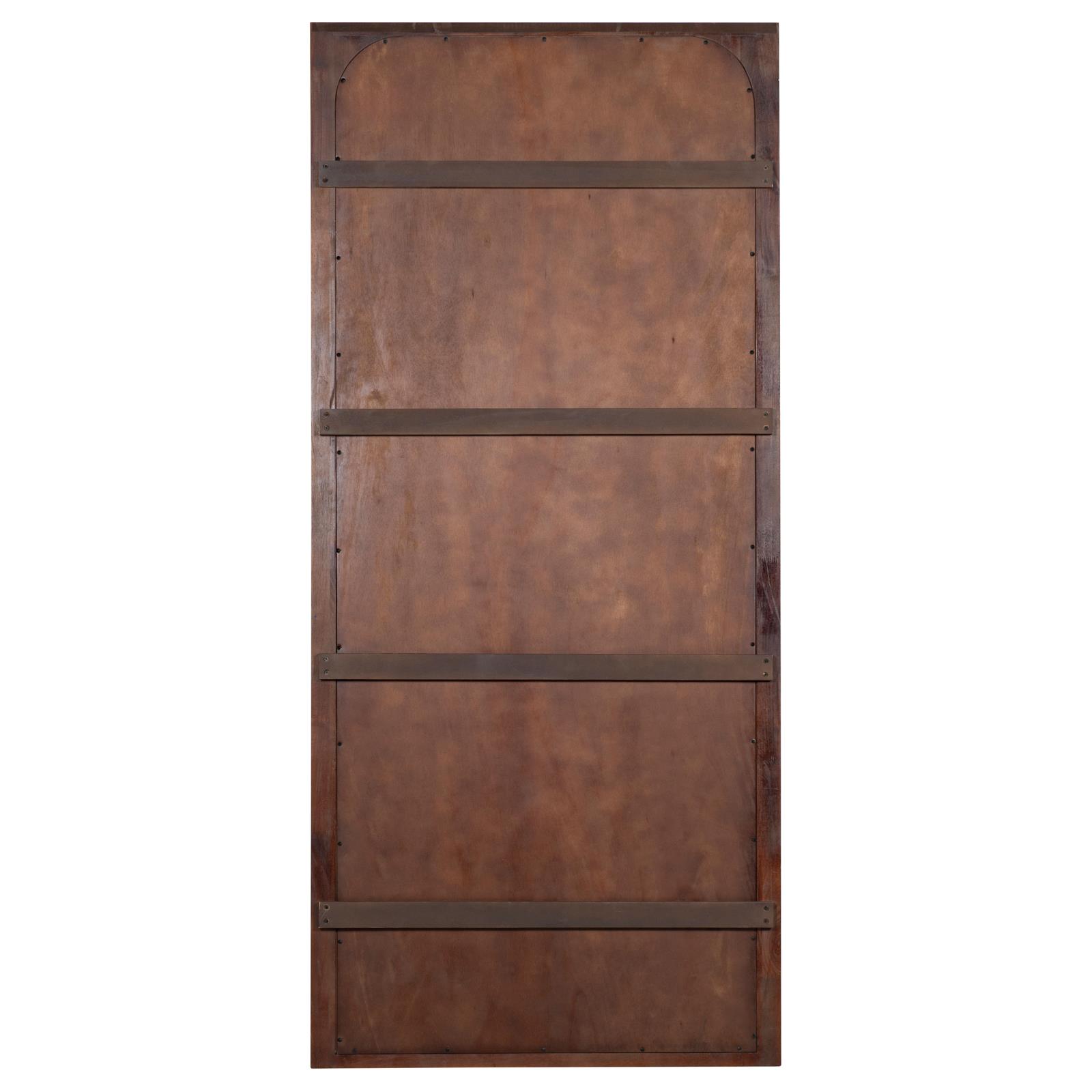 Solano 80-inch Full Length Floor Mirror Weathered Mango - Image 5