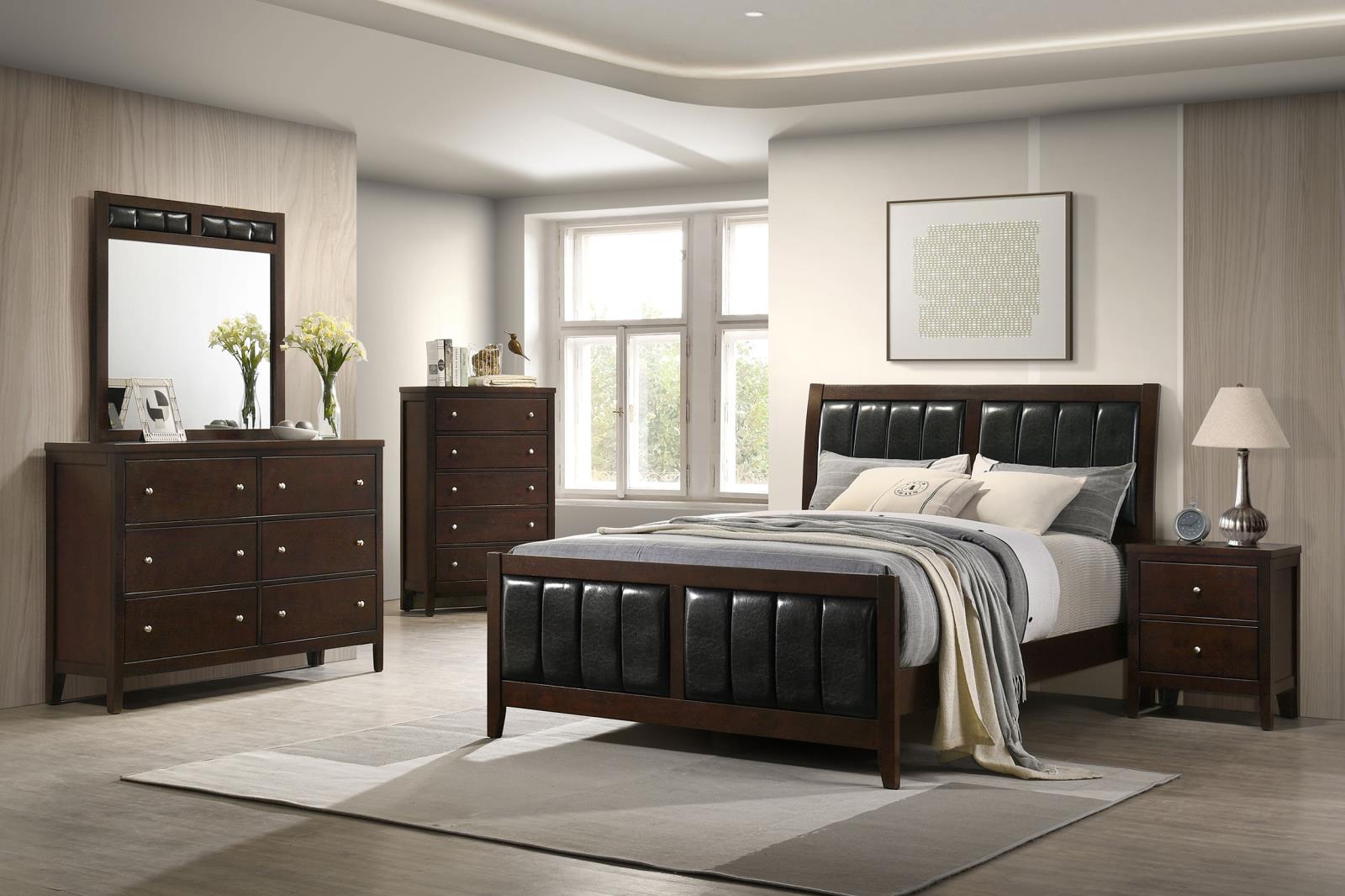 Carlton 2-drawer Nightstand Cappuccino - Image 13