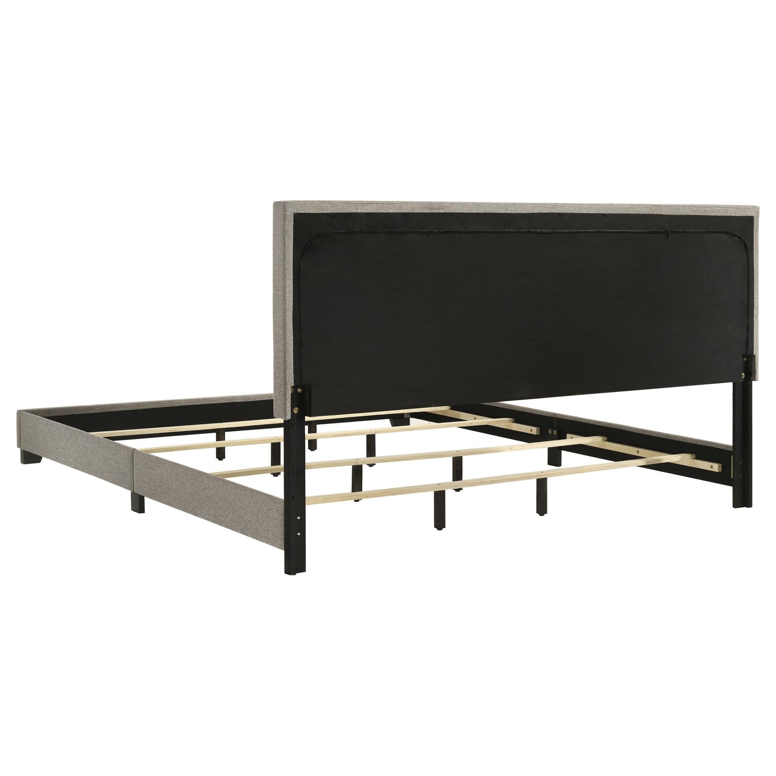 Dorian Fabric Upholstered Eastern King Panel Bed - Image 5