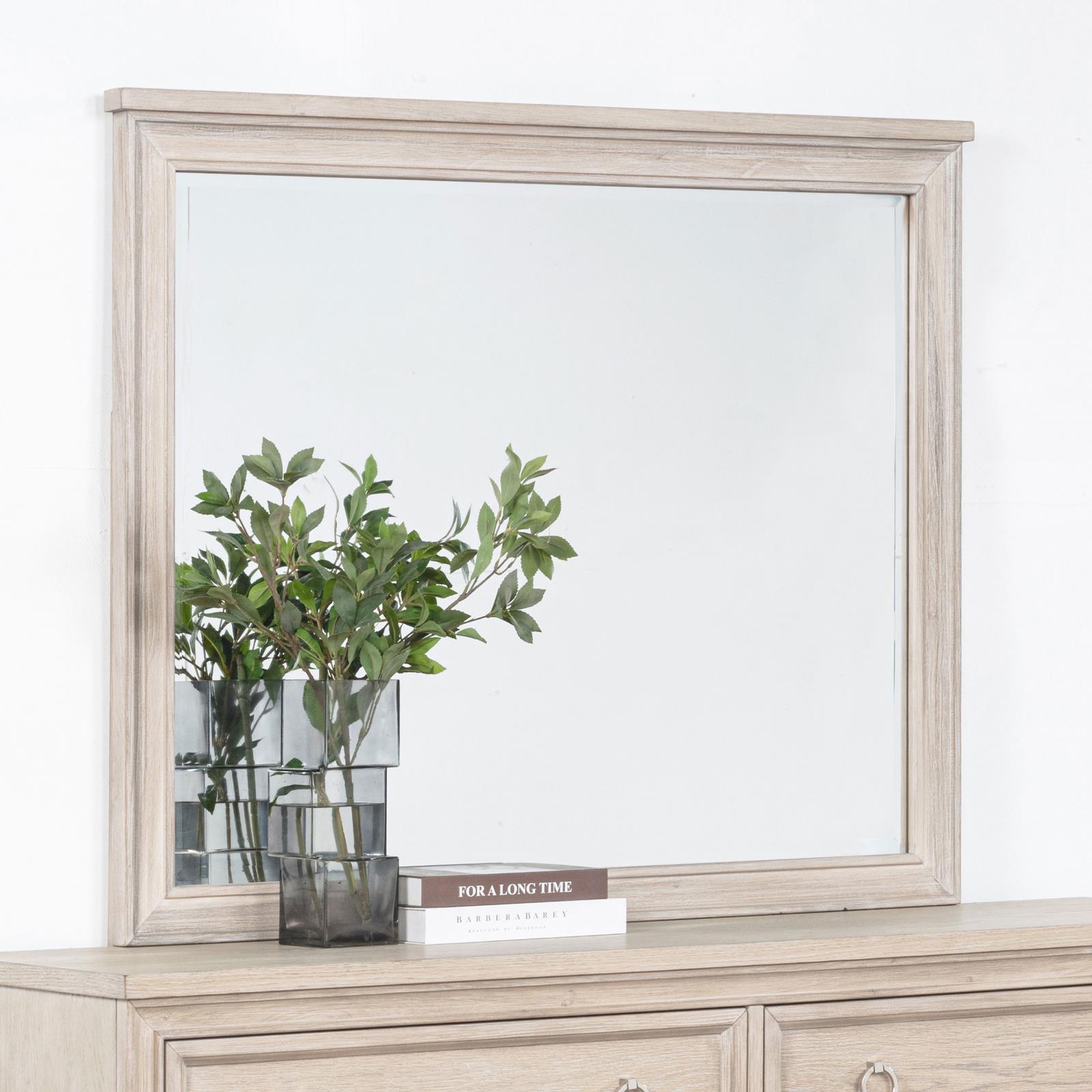 Pembroke Dresser Mirror Washed Oak - Image 2