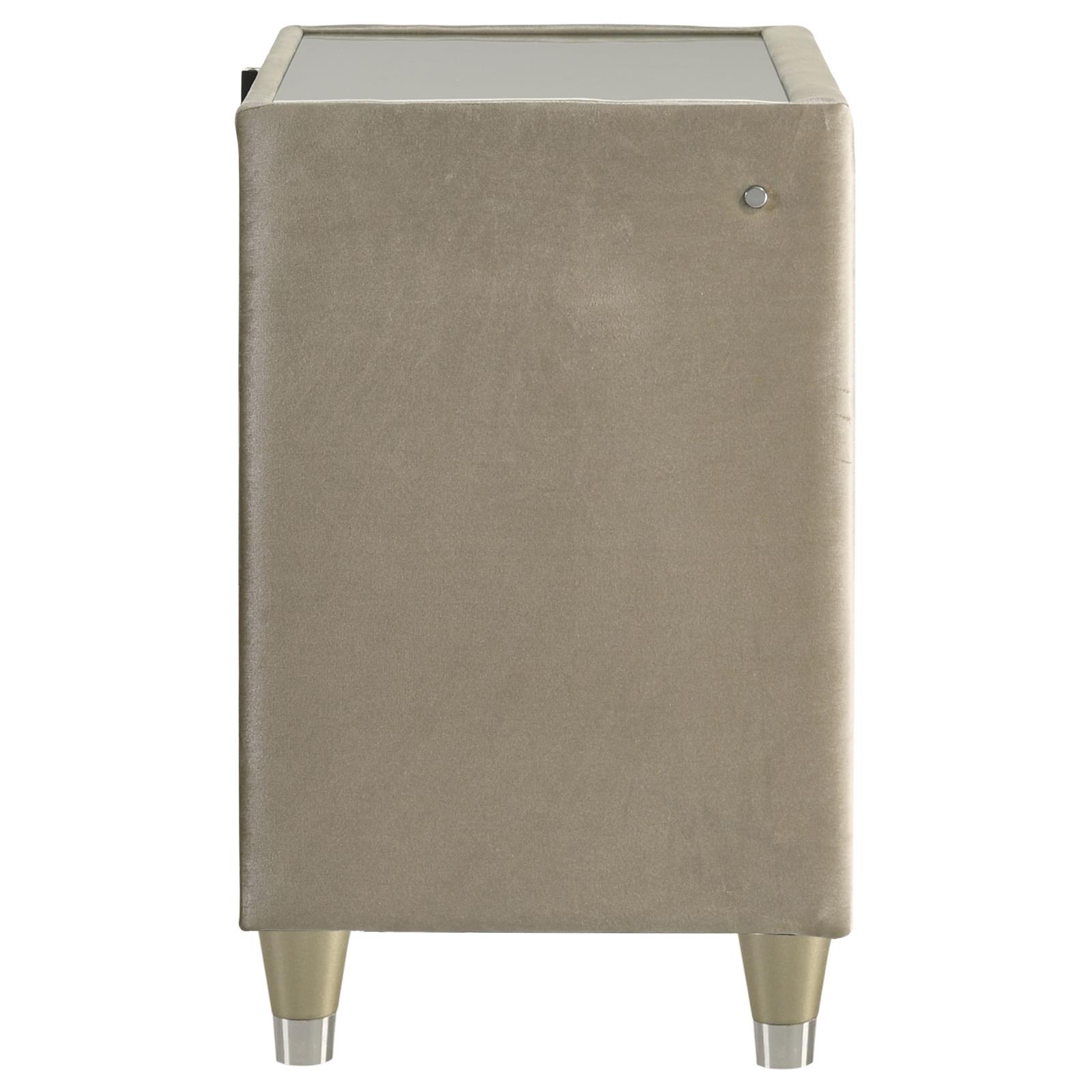 Lorient 2-drawer LED Nightstand with USB - Image 9