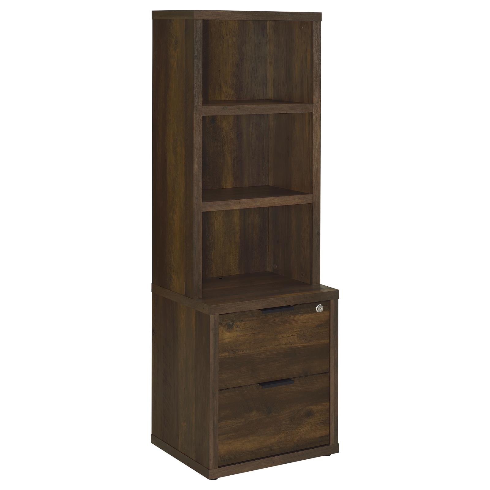 Westpark 3-piece Full Bedroom Set Bookcase Headboard Pine - Image 8