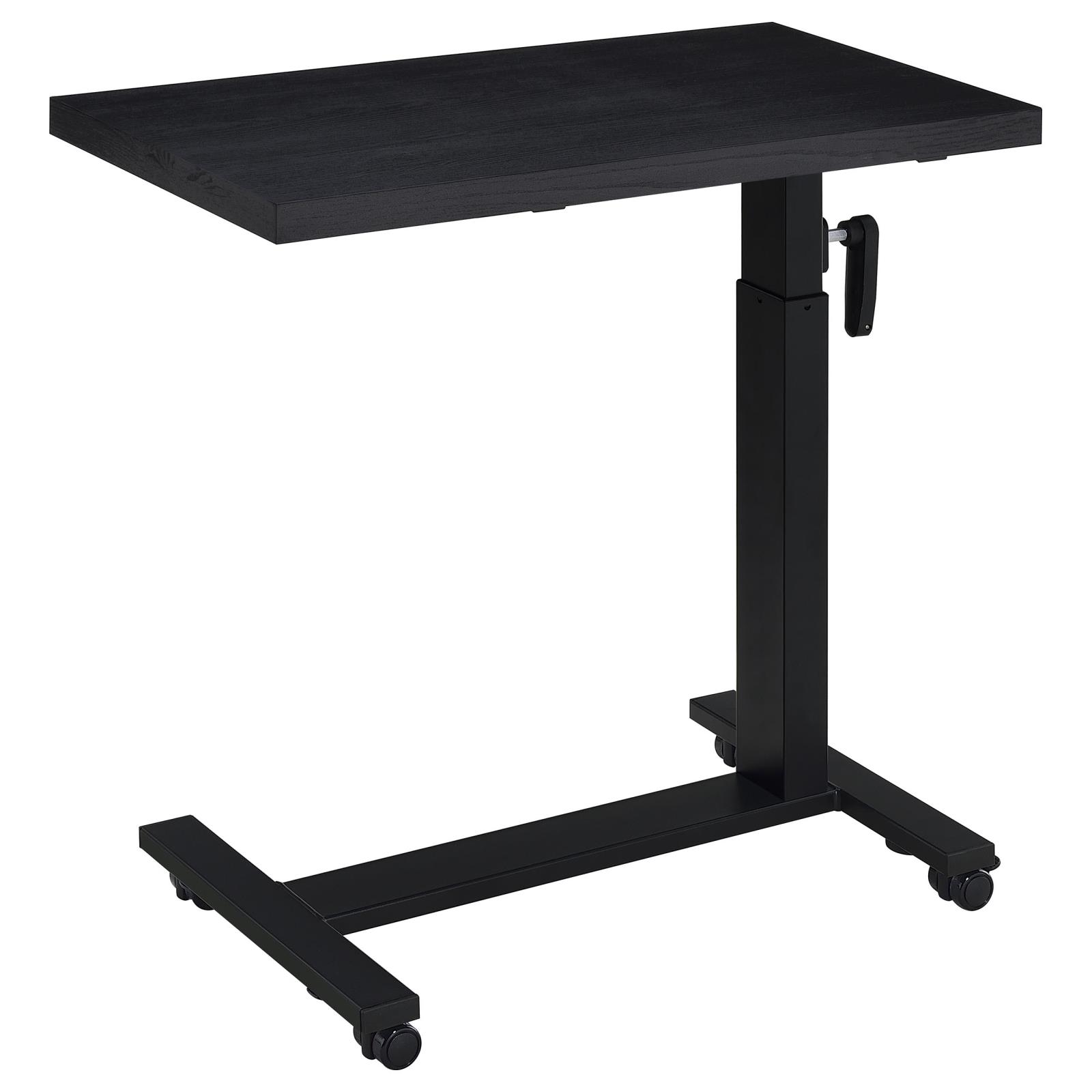 Westpark Height Adjustable Mobile Bedroom C-Table Black - Image 9