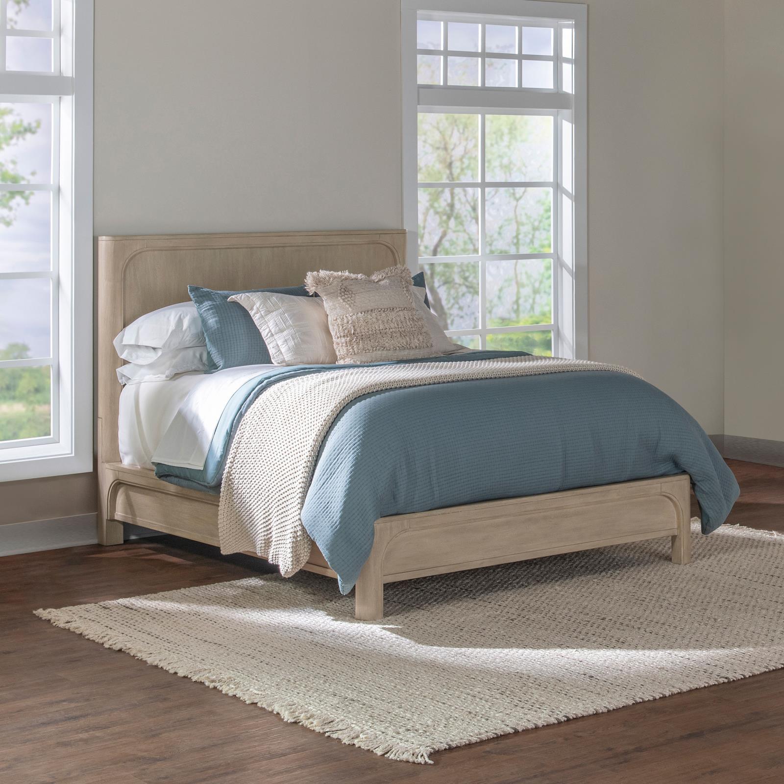 Solano 56-inch Queen Panel Bed Weathered Mango - Image 2