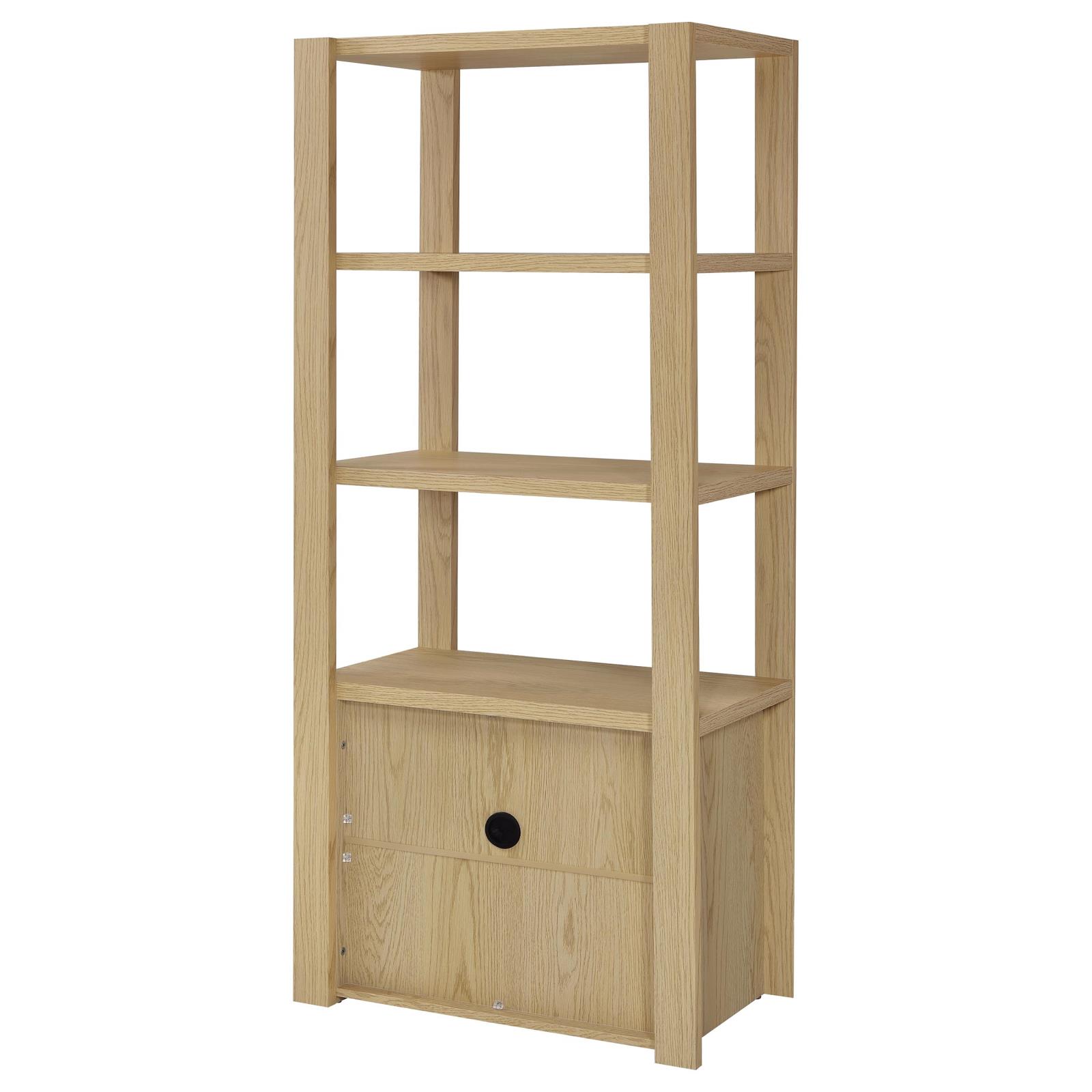 Laurelton 3-piece Entertainment Center TV Stand Light Oak - Image 16