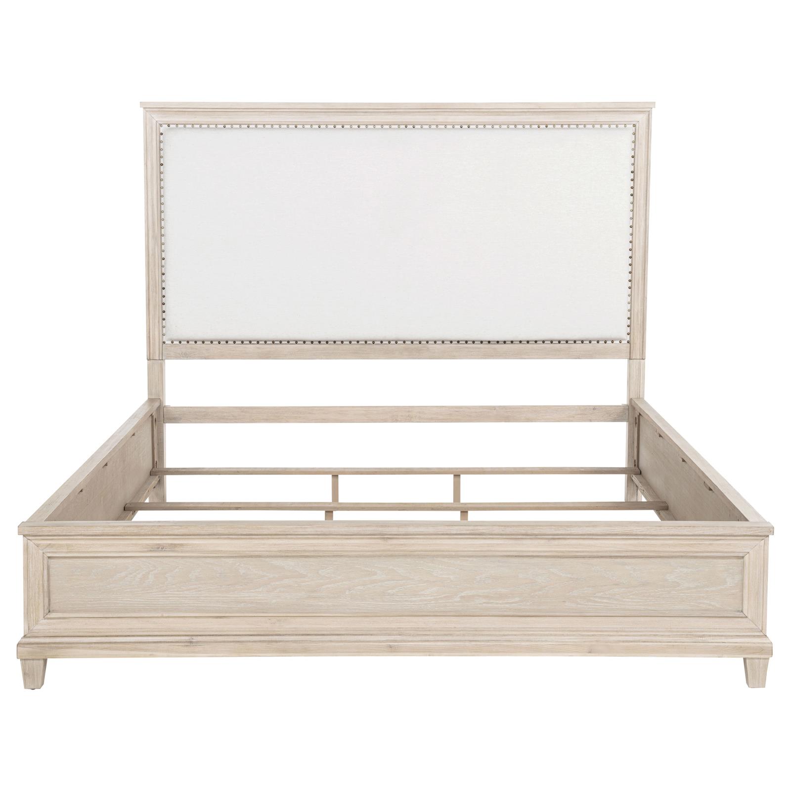 Pembroke 66-inch Eastern King Panel Bed Washed Oak - Image 4