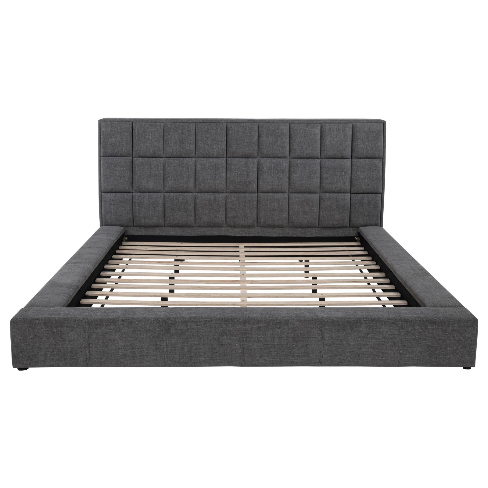 Dreux Upholstered California King Panel Platform Bed - Image 20