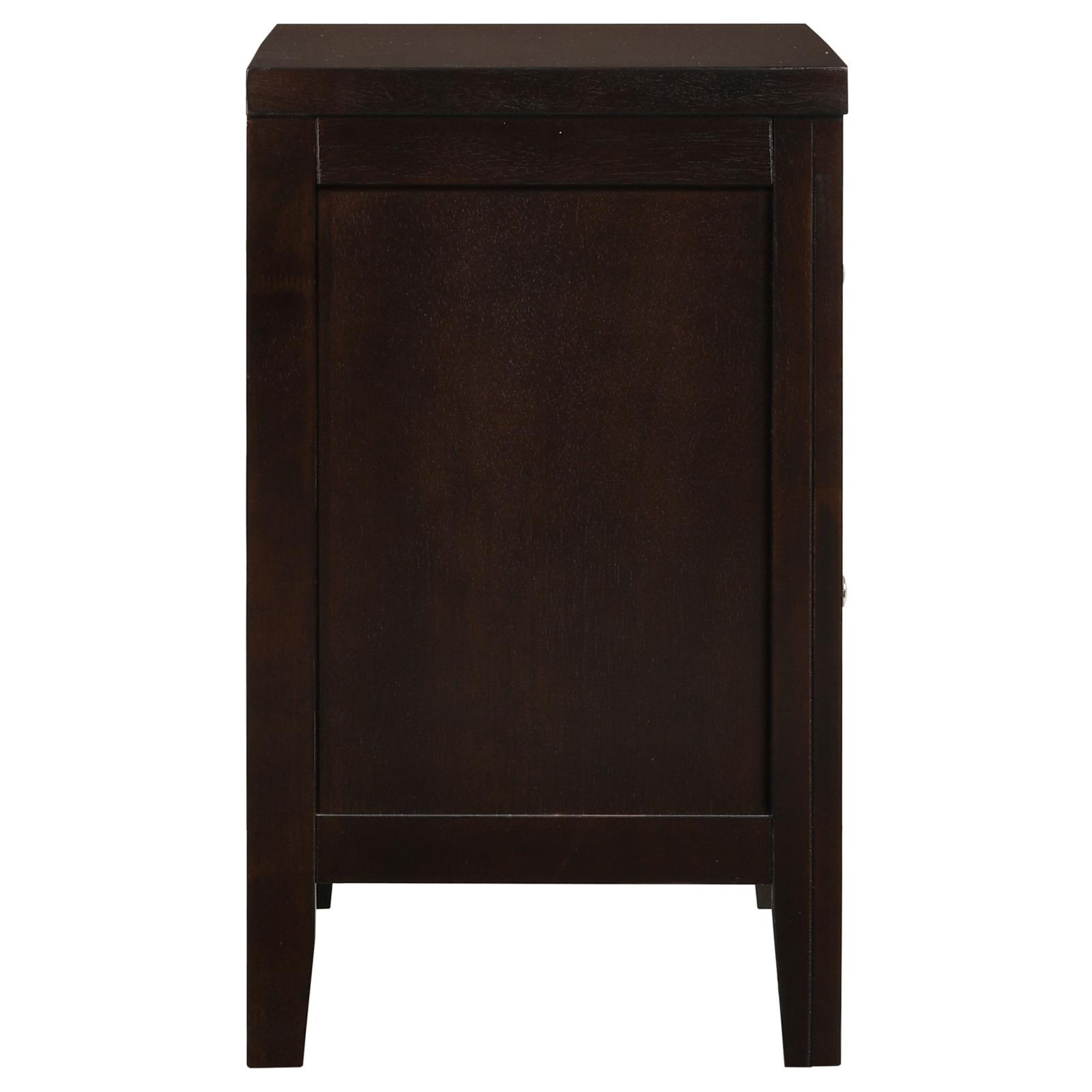 Carlton 2-drawer Nightstand Cappuccino - Image 9